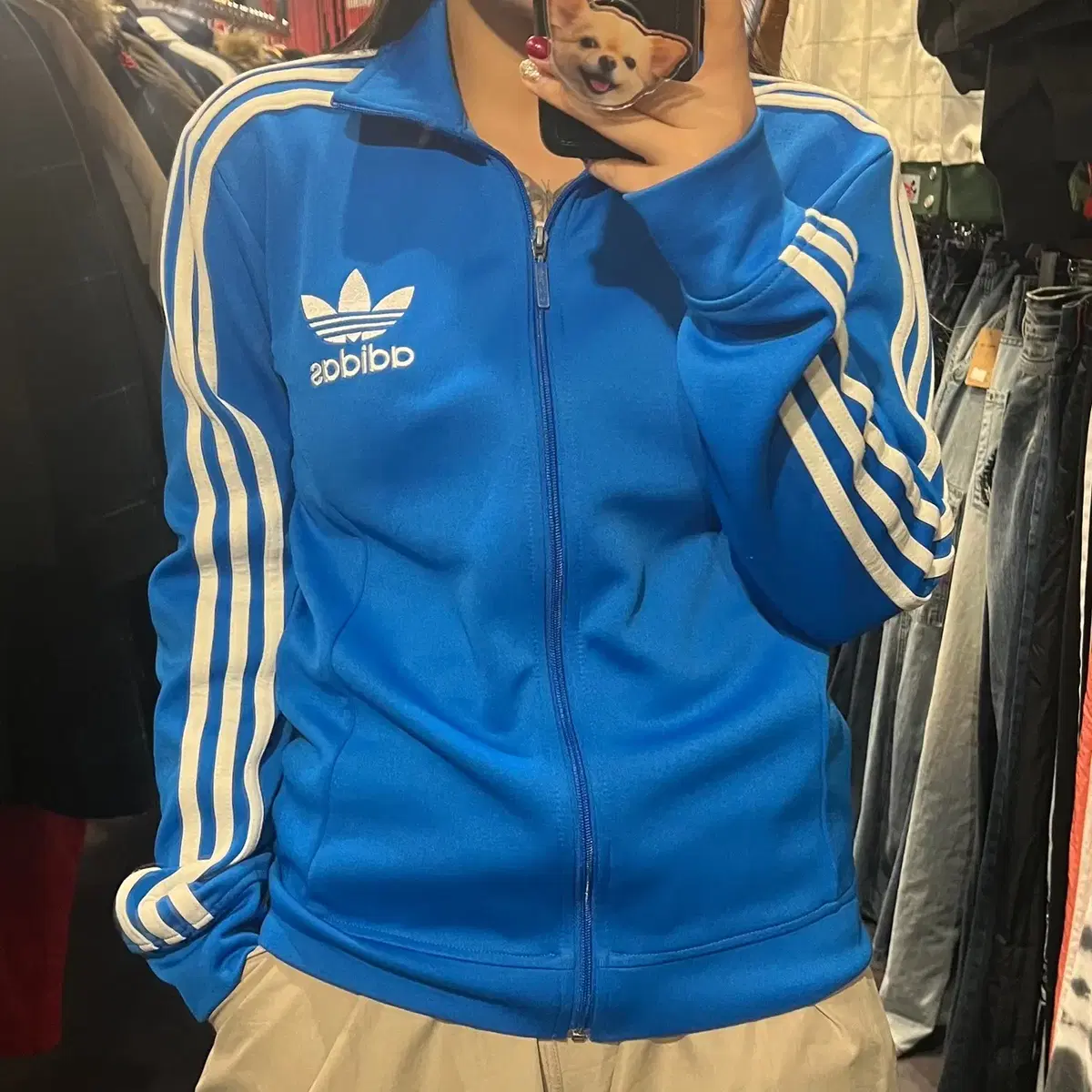 [IM] Adidas 아디다스 블루 불꽃져지